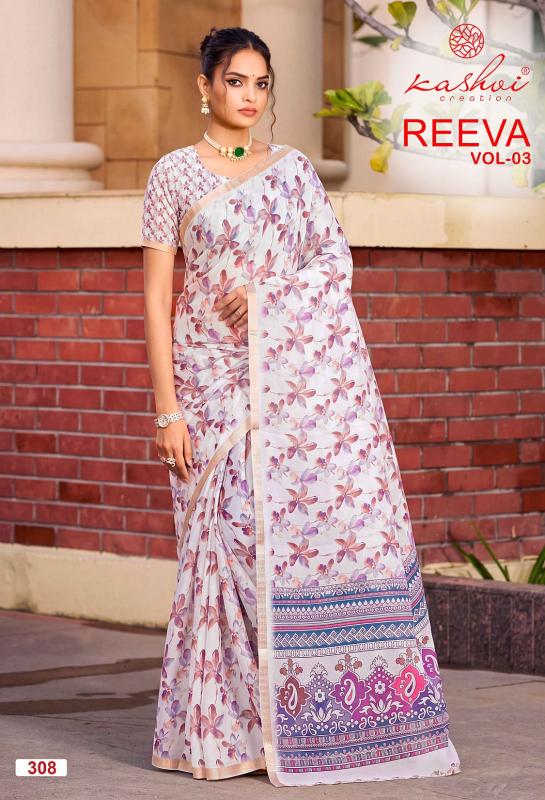 Kashvi reeva vol 3 saree wholesale online shopping